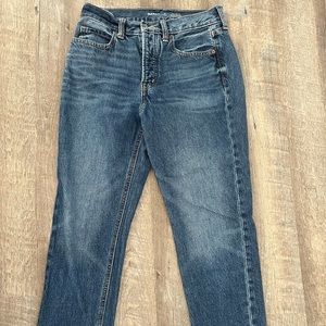 Sky high straight old navy jeans